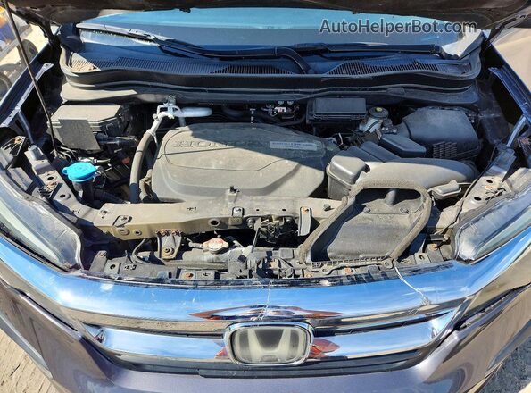5FNYF6H50KB069103 2019 HONDA PILOT Gray Շարժիչի բաժամունքի տեսք