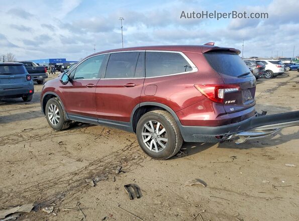 5FNYF6H51MB090108 2021 HONDA PILOT Maroon Tył lewy