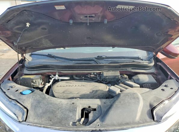 5FNYF6H51MB090108 2021 HONDA PILOT Maroon Widok komory silnika