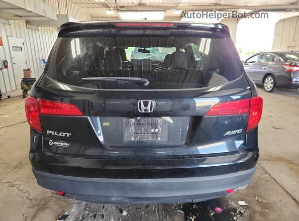 5FNYF6H52HB018730 2017 HONDA PILOT Black Widok z tyłu