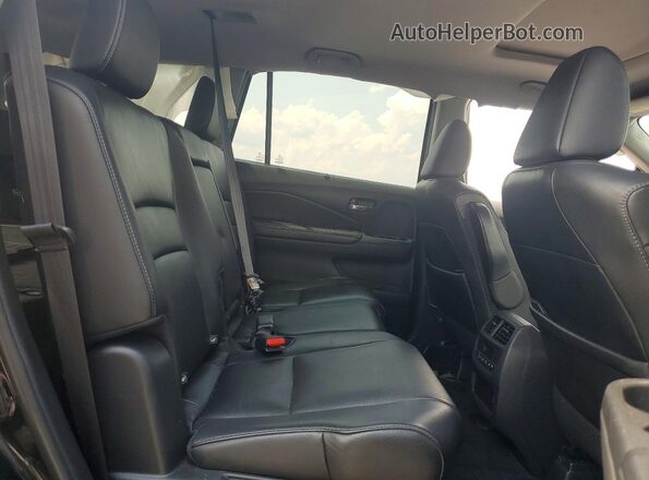 5FNYF6H54KB080184 2019 HONDA PILOT Black Widok wnętrza z tyłu