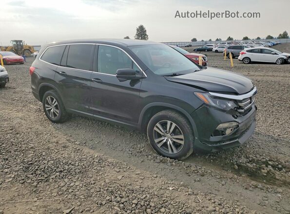 5FNYF6H59HB010933 2017 HONDA PILOT Black Przód prawy