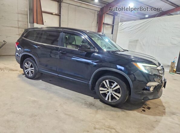 5FNYF6H59HB066760 2017 HONDA PILOT Черный Передняя правая четверть