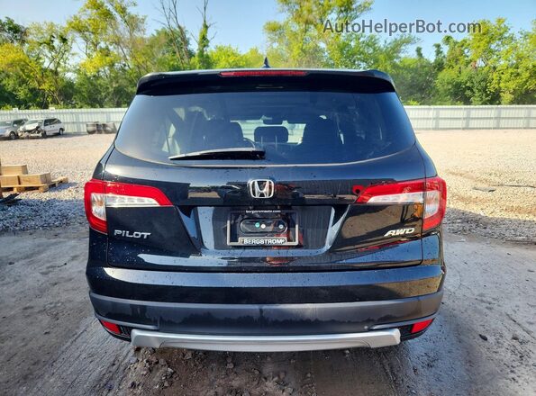 5FNYF6H5XMB090589 2021 HONDA PILOT Black Widok z tyłu