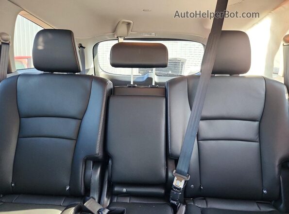 5FNYF6H5XMB090589 2021 HONDA PILOT Black Widok tylnych siedzeń