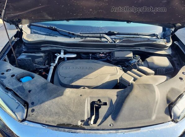5FNYF6H5XMB090589 2021 HONDA PILOT Black Widok komory silnika