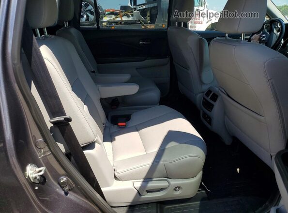 5FNYF6H63KB093484 2019 HONDA PILOT Серый Вид задней части салона