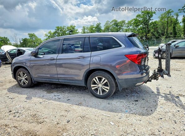 5FNYF6H64JB060010 2018 HONDA PILOT Gray Հետևի ձախ