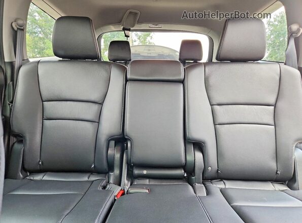 5FNYF6H64JB060010 2018 HONDA PILOT Gray Հետևի նստատեղերի տեսք