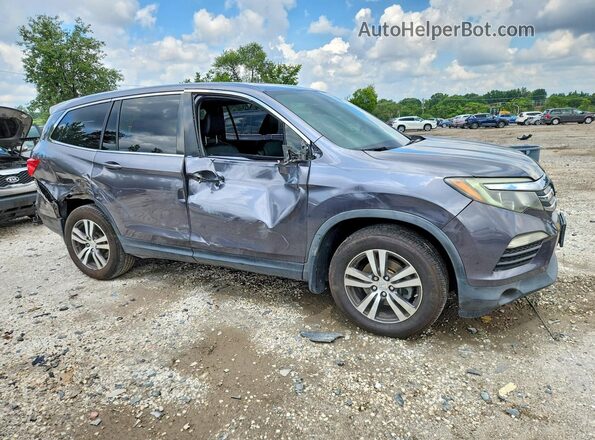 5FNYF6H64JB060010 2018 HONDA PILOT Gray Առջևի աջ