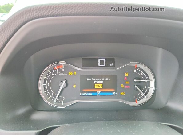 5FNYF6H64JB060010 2018 HONDA PILOT Gray Սարքավորումների վահանակի տեսք