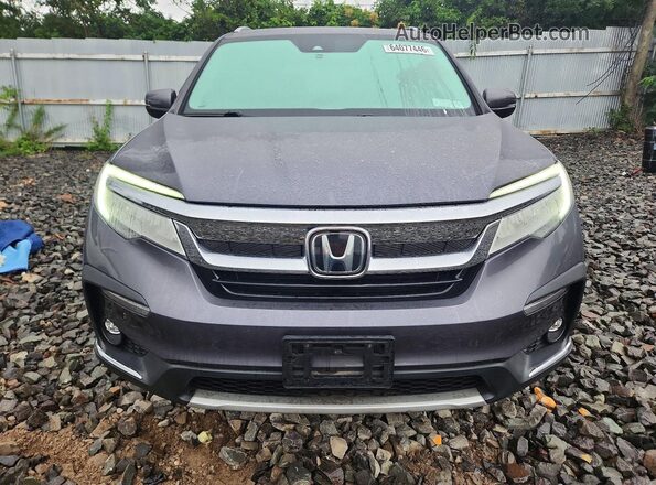 5FNYF6H68NB021295 2022 HONDA PILOT Gray Widok z przodu