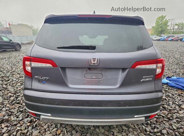 5FNYF6H68NB021295 2022 HONDA PILOT Gray Widok z tyłu