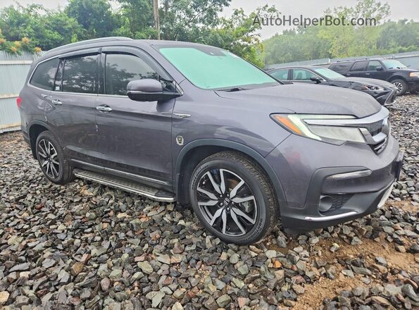 5FNYF6H68NB021295 2022 HONDA PILOT Gray Przód prawy