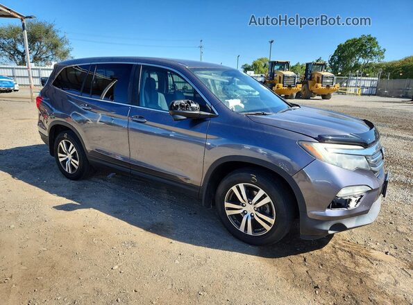 5FNYF6H71HB014220 2017 HONDA PILOT Charcoal Передня права чверть