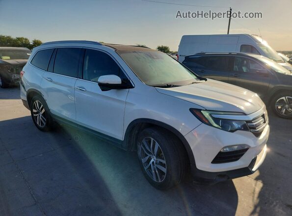 5FNYF6H92HB044313 2017 HONDA PILOT White Przód prawy