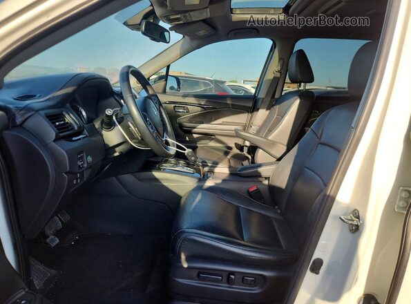 5FNYF6H92HB044313 2017 HONDA PILOT White Widok wnętrza z przodu