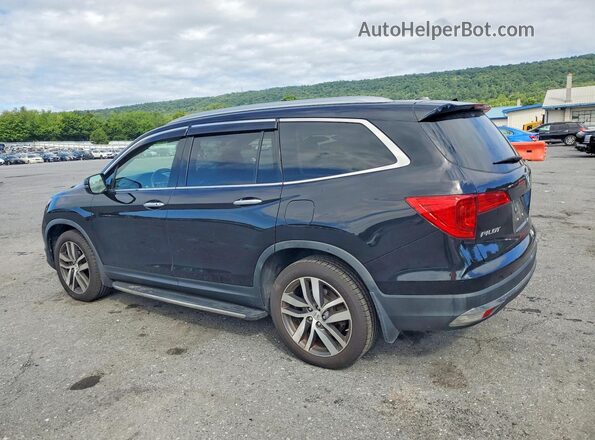 5FNYF6H92HB062195 2017 HONDA PILOT Черный Задняя левая четверть