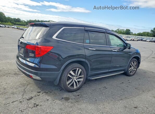 5FNYF6H92HB062195 2017 HONDA PILOT Черный Задняя правая четверть