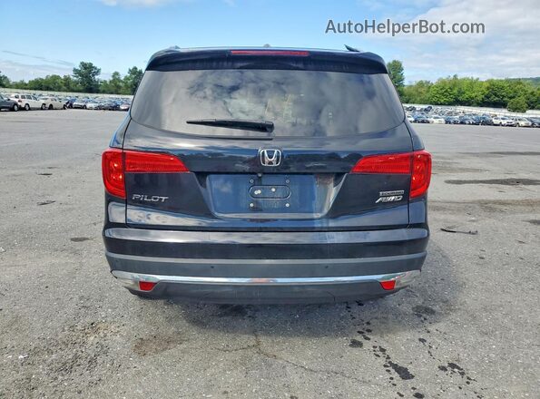 5FNYF6H92HB062195 2017 HONDA PILOT Черный Вид сзади