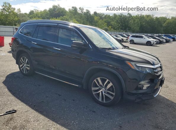 5FNYF6H92HB062195 2017 HONDA PILOT Черный Передняя правая четверть