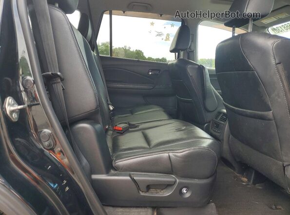 5FNYF6H92HB062195 2017 HONDA PILOT Черный Вид задней части салона