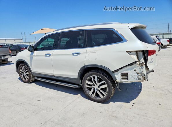 5FNYF6H92JB037822 2018 HONDA PILOT White Հետևի ձախ