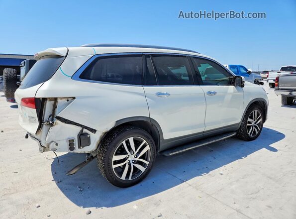 5FNYF6H92JB037822 2018 HONDA PILOT White Հետևի աջ