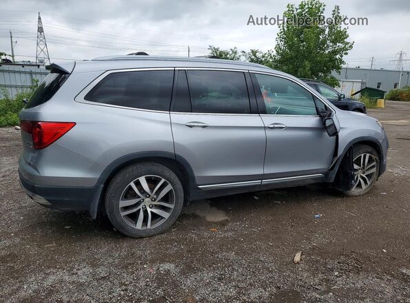 5FNYF6H9XJB503271 2018 HONDA PILOT Silver Задня права чверть
