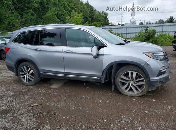 5FNYF6H9XJB503271 2018 HONDA PILOT Silver Передня права чверть