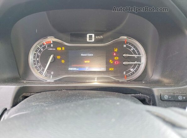 5FNYF6H9XJB503271 2018 HONDA PILOT Silver Вид щитка приладів