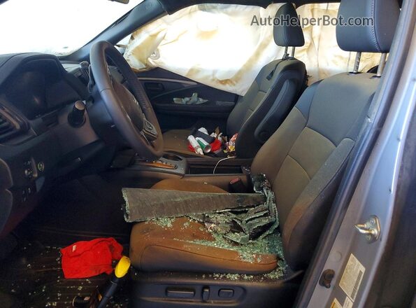 5FNYF7H55NB006184 2022 HONDA PASSPORT Серый Вид салона спереди
