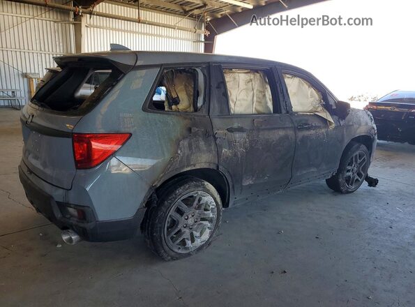 5FNYF7H55NB006184 2022 HONDA PASSPORT Серый Задняя правая четверть