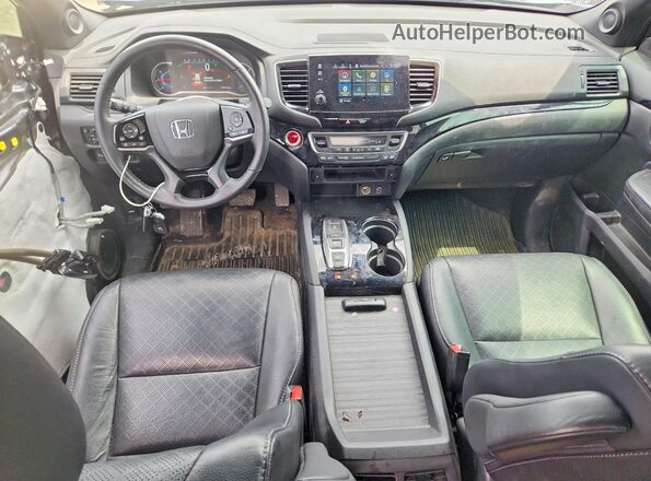 5FNYF7H91KB003300 2019 HONDA PASSPORT Black Vista del salpicadero