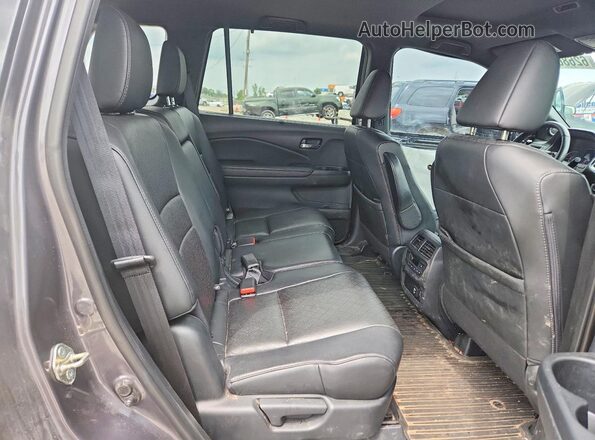 5FNYF7H91KB003300 2019 HONDA PASSPORT Black Vista interior trasera