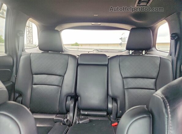 5FNYF7H91KB003300 2019 HONDA PASSPORT Black Vista de los asientos traseros