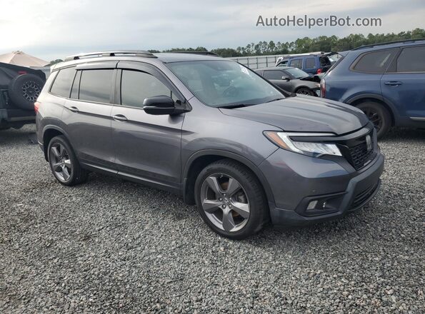 5FNYF7H92KB001488 2019 HONDA PASSPORT Gray წინა მარჯვენა