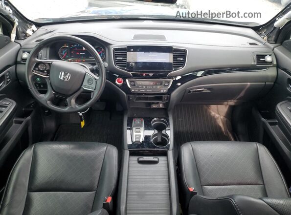 5FNYF7H92KB001488 2019 HONDA PASSPORT Gray წინა პანელის ხედი
