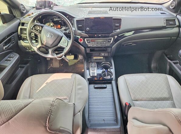 5FNYF8H08KB001115 2019 HONDA PASSPORT White წინა პანელის ხედი