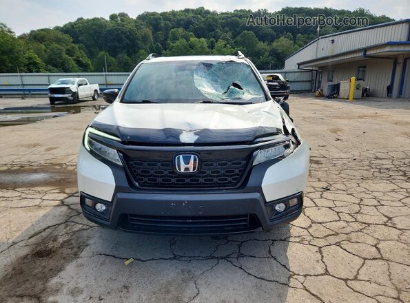 5FNYF8H08KB001115 2019 HONDA PASSPORT White წინა ხედი