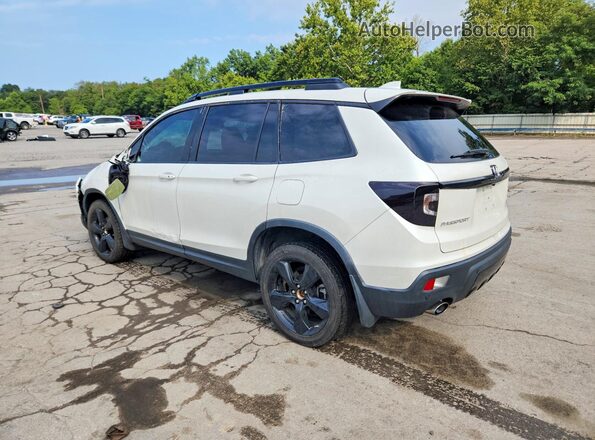 5FNYF8H08KB001115 2019 HONDA PASSPORT White უკანა მარცხენა