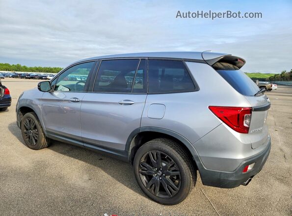 5FNYF8H20KB024325 2019 HONDA PASSPORT Silver უკანა მარცხენა