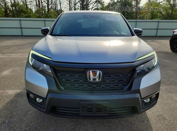 5FNYF8H20KB024325 2019 HONDA PASSPORT Silver წინა ხედი