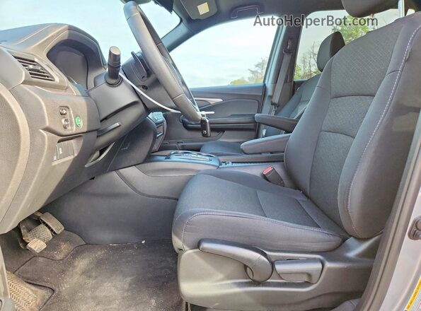 5FNYF8H20KB024325 2019 HONDA PASSPORT Silver წინა სალონის ხედი