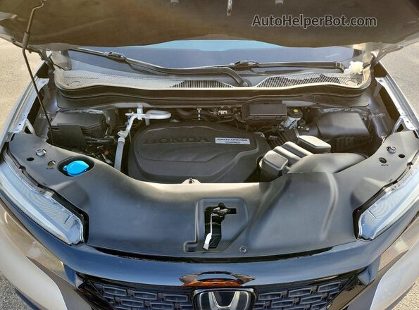 5FNYF8H20KB024325 2019 HONDA PASSPORT Silver ძრავის განყოფილების ხედი