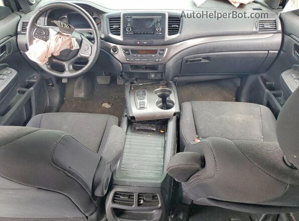 5FNYF8H23KB013173 2019 HONDA PASSPORT Blue Dashboard view