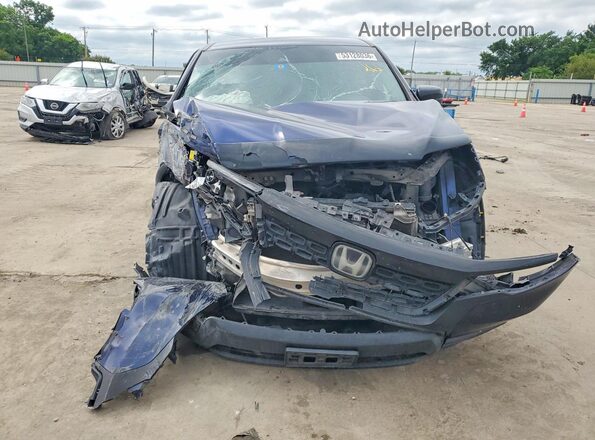 5FNYF8H23KB013173 2019 HONDA PASSPORT Blue Front view