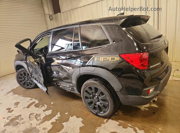 5FNYF8H50PB033012 2023 HONDA PASSPORT Black Tył lewy