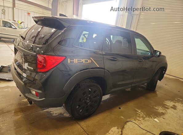 5FNYF8H50PB033012 2023 HONDA PASSPORT Black Tył prawy