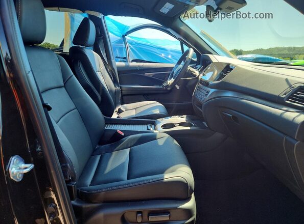 5FNYF8H50PB033012 2023 HONDA PASSPORT Black Widok wnętrza z przodu